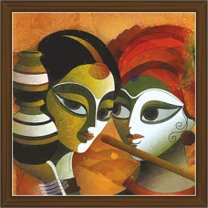 Radha Krishna Paintings (RK-2275)